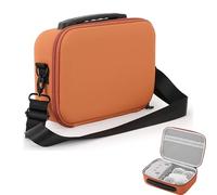 CERFFOOL Hard Carrying Case for DJI Neo Fly More Combo Portable Storage Bag with Shoulder Straps for RC-N3 Remote Controller EVA Travel Bag for Drone Accessories (Orange)