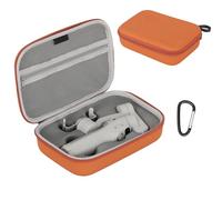 CERFFOOL Hard Storage Bag for DJI Osmo Mobile 7P/7 Portable Travel Case Protective Cover for Gimbal Stabilizers Accessories, Orange for OM 7, Gimbal Stabilizer Storage Bag