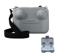 CERFFOOL Hard Storage Bag for DJI RC-N3/N2/N1 Carrying Case for DJI Flip/Air 3S/Neo Remote Control Protector Shock Absorption Drop Resistant Protective Case with Shoulder Strap, grey, Drone Remote