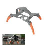 CERFFOOL Landing Gear for DJI Mini 5 Pro Foldable Quick Release Extension Leg 30MM Height Spider Landing Kickstand Protective Bracket Accessory for Drone (Grey+Orange)