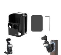 CERFFOOL Magnetic Mount for DJI Osmo Pocket 4 Magnetic Extension Adapter 180° Adjustable Suction Box Holder for Desktops Vertical Surfaces Action Camera Mount (Black)