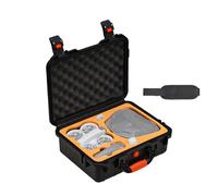 CERFFOOL Portable Case for DJI Neo Motion Fly More Combo Hard Case Waterproof Storage Bag for Goggles N3 Carry Bag Drone Accessories, Suitcase and shoulder straps, Formal