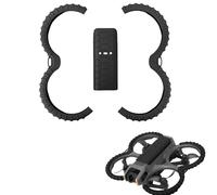 CERFFOOL Propeller Guard Protector and Back Cover Case for DJI Avata 2 Drone Back Protection Plate Bumper Paddle Blade Anti-Knock Anti-Bump Anti-Scratch Protective Cover Drone Accessories (Black)