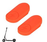 CERFFOOL Scooter Charging Port Cover for Xiaomi Elite Silicone Cap Waterproof Dustproof Spare Parts Accessory for Electric Scooter (2PCS)