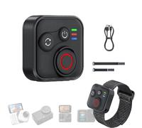 CERFFOOL Smart Wireless Bluetooth Remote Control for DJI OSMO 360/Action 6/5 Pro/4 for GoPro Hero/MAX 2 LNSTA360 X5/X4 Air/GO Ultra/3S/Ace Pro 2/iOS/Android Waterproof 50M Range with Wrist Strap