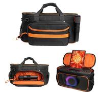 CERFFOOL Storage Bag for JBL PartyBox On-The-Go 2 Bluetooth Speaker and Microphone Portable Carrying Case with Pockets Accessories Pocket Protective Cover