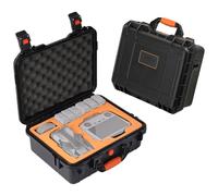 CERFFOOL Waterproof Hard Carrying Case for DJI Mini 5 Pro Fly More Combo Storage Bag for DJI RC 2/RC-N3 Anti-Fall Shock Absorption Protective Box (Case Only)
