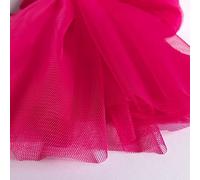 Cerise Bright Pink Soft Tulle Veiling Draping Fabric 150cm Wide - Sold by The Metre
