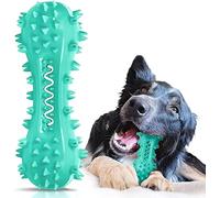 CERISURIO Toothbrush Dog Chew Toy, Stick Bone for Dog Teeth Cleaning, Tooth Brushing, Teething Chew Toys, Dental Oral Care for Small, Medium and Large Dogs(Blue)