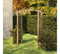 Cerland Celeste Curved Garden Arch 2.1m Pressure Treated Wooden Arch Trellis