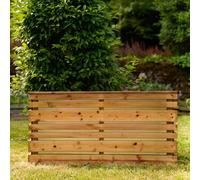 Cerland Lign Z Outdoor Rectangular Wooden Planter 100Cm