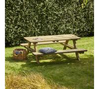 Cerland Matisse Picnic Table 6ft 6 Person Pressure Treated Wooden Dining Set
