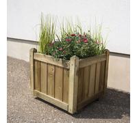 Cerland Vendome Outdoor Square Wooden Planter 46cm