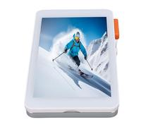 Cerlingwee Magnetic Wireless Back Camera Screen with 3 Brightness Levels for Real Time Selfies for IOS and Users, Portable Vlog Selfie Screen for Creators on the Go