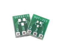 Cermant 20Pcs SMD SOT23-3/SOT-323 to DIP Adapter Plate Converter and Breakout Board