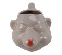 Cermic Big Nose Egg Divider Cartoon Yolk Separators Handle Filter Baking Tool Holder for Kitchen