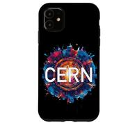 CERN Collider Abstract Hadron Enthusiast Tee Case for iPhone 11