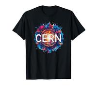 CERN Collider Abstract Hadron Enthusiast Tee T-Shirt