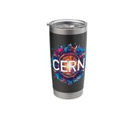 CERN Collider Hadron Abstract T-Shirt Stainless Steel Insulated Tumbler