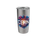 CERN Collider Hadron Abstract T-Shirt Stainless Steel Insulated Tumbler