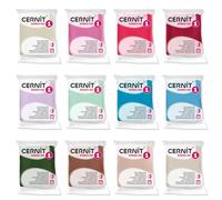 CERNIT No.1 12 x 56 g Pack of Additional Colours