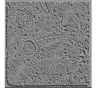 Darwi Texture Plate, Grey, Unique