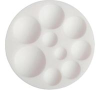 CERNIT CE95119C - Round Cabochons - Silicone Mould for Polymer Clay and Self-Hardening - Ultra Flexible Silicone - Diameter 7 cm