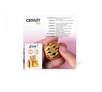 CERNIT CEKIT003C - A Starter kit 'cat' Figure with Selection of Polymer Clay and Tools - DIY Modelling - Creative - Art Accessory - Manufactured in Belgium