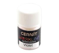 Cernit Coloured Effect Powder, Purple Interference, One Size