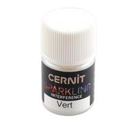 CERNIT - Pearl Effect Coloured Powder - Green - Can be Mixed - 5 g jar - CE6110005600C