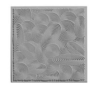 Cernit : Texture Plate : 9x9cm : Spirals