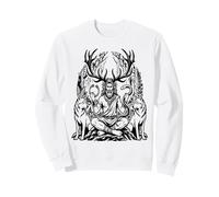 Cernunnos Celtic Forest God Design | Irish Mythology Sweatshirt