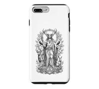 Cernunnos Celtic Forest God Sacred Antler Line Art Case for iPhone 7 Plus/8 Plus