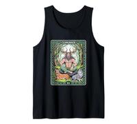 Cernunnos Celtic Forest God Tarot Pagan Horned Deity Tank Top