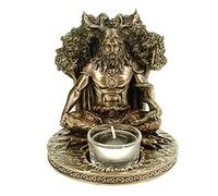 Cernunnos Celtic God of Nature Sculpture Tea Light Holder
