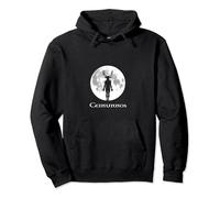Cernunnos the Horned God Celtic God Pagan Moon God Pullover Hoodie