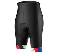 CEROTIPOLAR Men's Long Inseam Compression Cycling Shorts, Bike Shorts Italian Chamois Padded UPF50+, Sports Plus Level/Black, X-Large