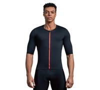 CEROTIPOLAR Wind Tunnel Fabric Men’s Cycling Jersey Tops Bike Biking Shirts Pro Anti UV, Full Zipper, Reflective Pocket