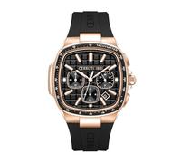 Cerruti 1881 Chronograph Cerruti Casale Quartz Movement Case Width: 44 mm Stainless Steel 3 ATM, black, 44, Strap.