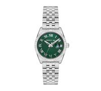 Cerruti 1881 Date Watch Baccio, Green - Silver, One Size, Bracelet
