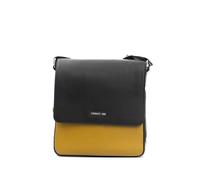 Cerruti 1881 leather messenger bag - Black OS
