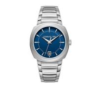 Cerruti Date Forli Watch, silver, 39, Classic