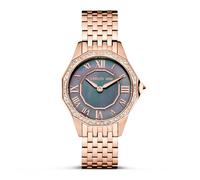 Cerruti Ladies Rose Gold Bracelet Black Pearl Dial Watch CIWLG0008201 - Stainless Steel / Glass