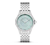Cerruti Ladies Silver Bracelet Blue Pearl Dial Watch CIWLG0008204 - Stainless Steel / Glass