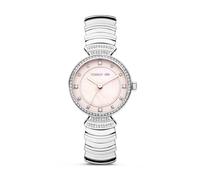 Cerruti Silver Bracelet Pink Pearl Dial Watch CIWLG2225101 - Stainless Steel / Glass