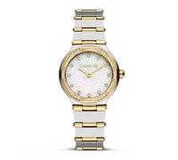 Cerruti Two-Tone Bracelet White Pearl Dial Watch CIWLG0008502 - Stainless Steel / Glass