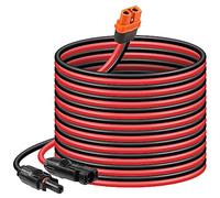 CERRXIAN 16.4FT/5M 12AWG Solar Panel Connector to XT60i Female Solar Panel Power Cable for Solar Panel,RV Portable Power Station,Portable Power Station,Lipo Battery (16FT/5M)