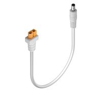 CERRXIAN 1FT XT60 to DC 5525 Adapter Cable 16AWG XT60 Female to DC 5.5x2.5mm Male Power Cable for Solar Panel,FPV Monitor Power,Drone Power Cord (1FT)