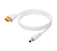 CERRXIAN 1FT XT60 to DC 5525 Adapter Cable 16AWG XT60 Female to DC 5.5x2.5mm Male Power Cable for Solar Panel,FPV Monitor Power,Drone Power Cord (3.3FT)