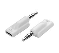 CERRXIAN 2 PCS USB C to 3.5mm Headphone Jack Adapter,Type C Female Input to Aux Male Output Digital Audio Converter for PC, Tablet, Laptop, Microphone, Speaker